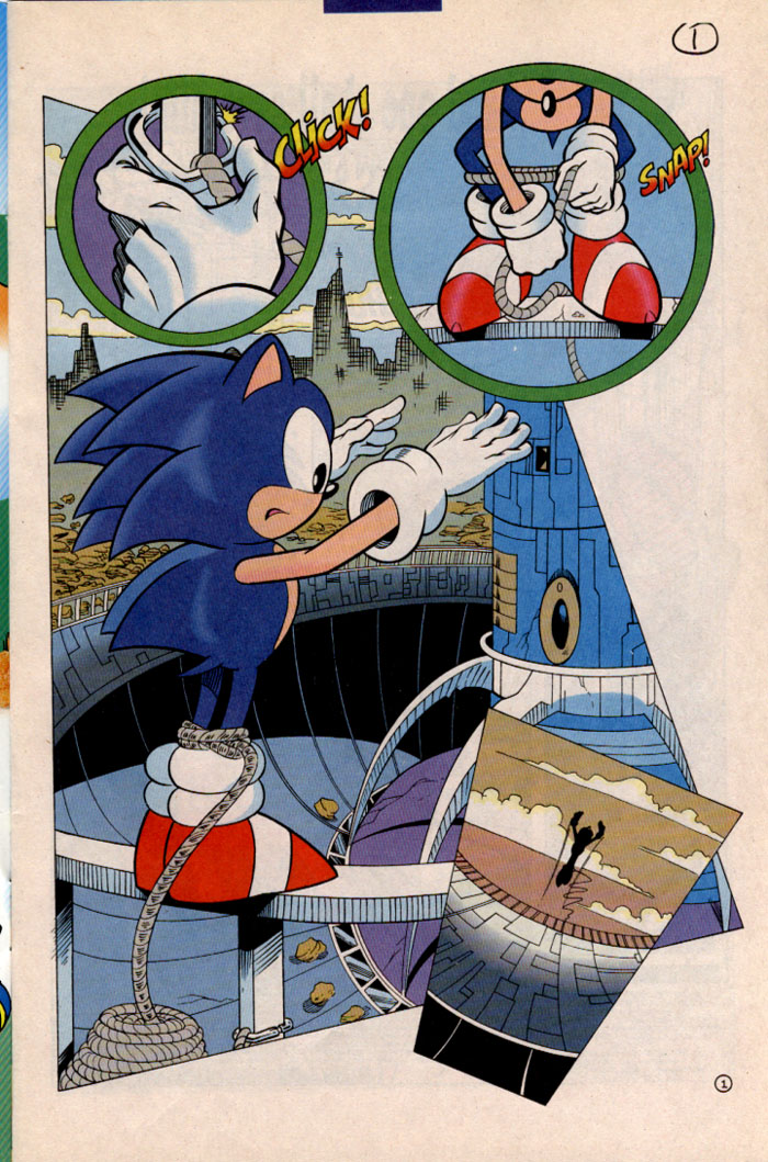 Sonic - Archie Adventure Series December 1996 Page 1